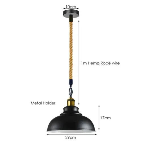 Modern Bowl Metal Ceiling Pendant Light Shade.webp