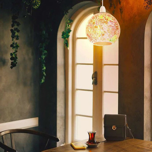 Glass Mosaic Lamp Globe Shape 2.jpg