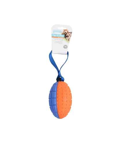 Paw Pals Squeaky Foam Football With Handle.png