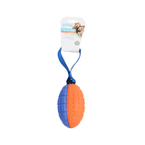 Paw Pals Squeaky Foam Football With Handle