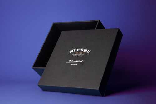 Bowmore Oyster Luge Ritual Pillbox Design VECO2 Rigid Box Hero UK.jpg