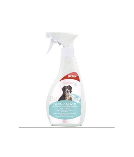 Bioline Dog & Cat Stain Remover Spray Ideal For The Use Of Upholstery & Carpets 300ml