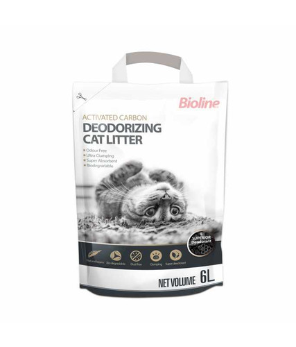 Bioline Deodorizing Cat Litter 6L