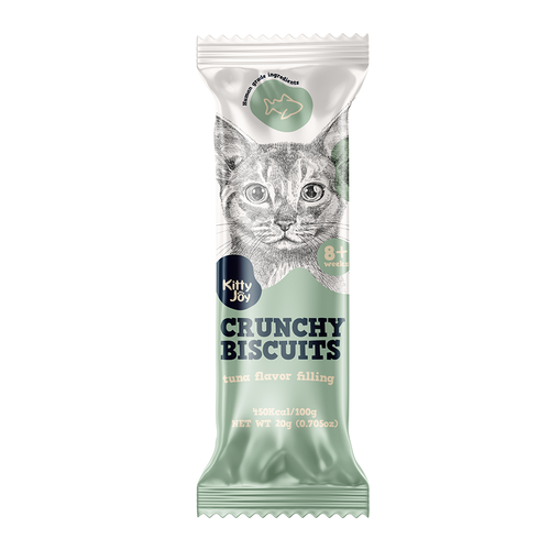 Kitty Joy Crunchy Biscuits With Tuna Flavor Filling Cat Treats 20g.png