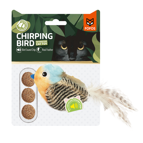 FOFOs Sound Chip Blue Bird With Catnip Balls Cat Toy.png