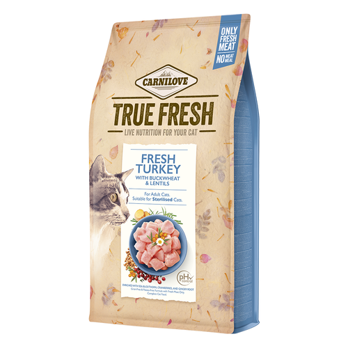 Carnilove True Fresh Turkey For Adult Cats 1.8kg.png