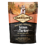 Carnilove Salmon &amp; Turkey For Large Breed Puppies 1.5kg