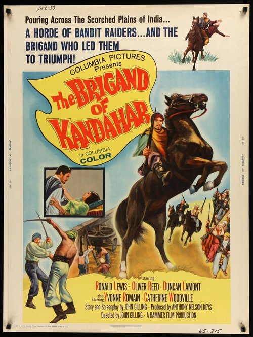 Zbójca z Kandaharu / The Brigand of Kandahar (1965) PL.720p.BDRip.H264-wasik / Lektor PL