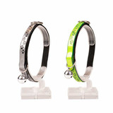 Duvo Cat Collar Reflective Paws Pvc 20 30cm 10mm