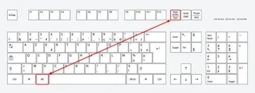 touches alt impr ecran clavier azerty.webp