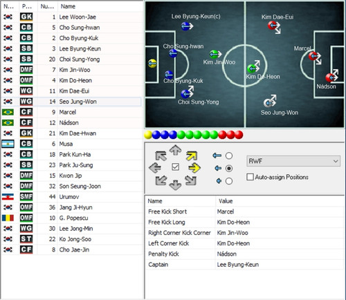 Suwon Team Formation