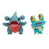 FG02682001FRGI 3 JAZWARES POKEMON BATTLE FIGURE FROAKIE &amp; GIBLE