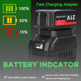 7in1 Multi function Rechargeable Li ion Electric Machine Set Electric Hammer Drill Chainsaw Conversi