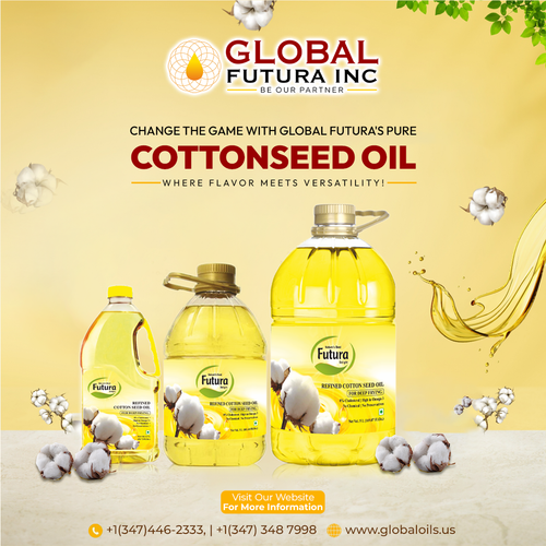 Revolutionize Your Culinary Creations with Global Futura's Pure Cottonseed Oil!.png