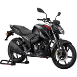 apache rtr 160 4v right front three quarter 2
