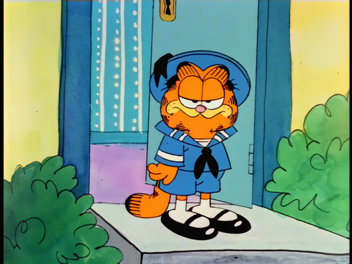 Garfield And Friends S01E01 Peace & Quiet Wanted Wade Garfield Goes Hawaiian [1080p Upscale DVDRip][.png