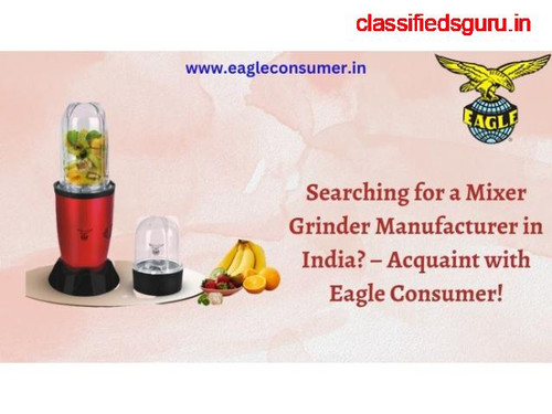 Searching For A Mixer Grinder Manufacturer In India? – Acquaint With Eagle Consumer!.jpg