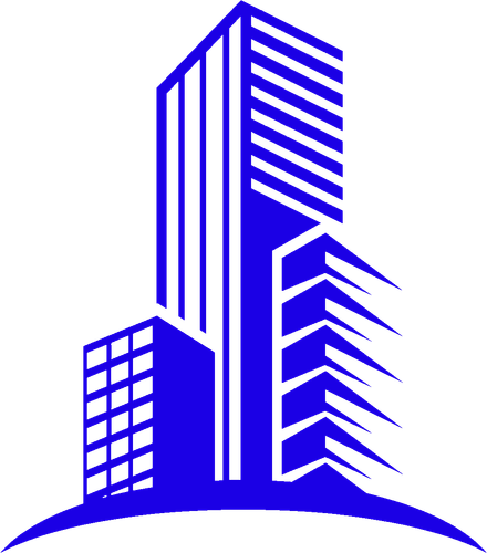 real estate building logo icon design free vector.png