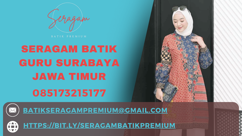 Seragam Batik Guru Surabaya Jawa Timur WA 085173215177.png