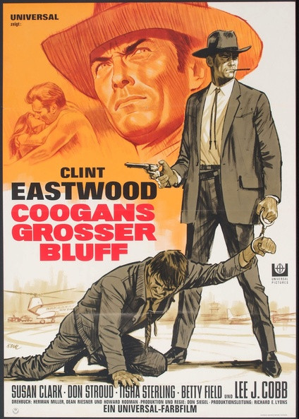 Blef Coogana / Coogan's Bluff (1968) PL.1080p.BDRip.H264-wasik / Lektor PL