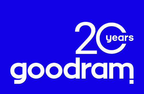 Goodram anniversary logo
