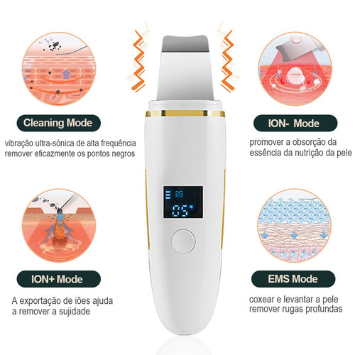 Purificador da pele ultra s nico facial peeling removedor cravo limpeza facial profunda poros esp tu.jpg