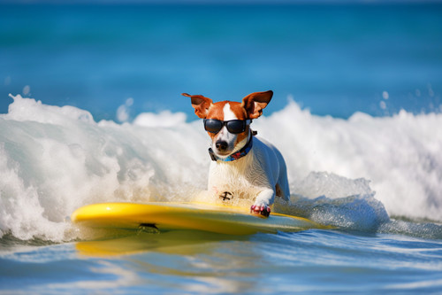 jack russell dog surfing wavesunny day summer concept ai generative (1).jpg