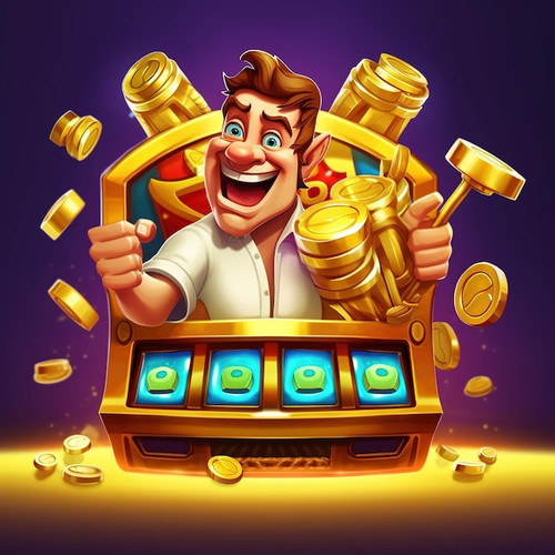 cartoon slot machine with money illustration casino games 863013 8089.jpg