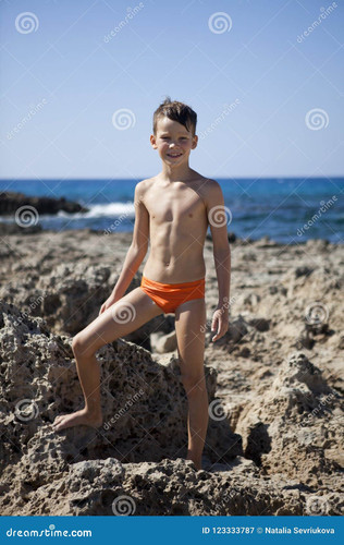boy play beach ayia napa cyprus children enjoy beautiful sea boy beach ayia napa 123333787.jpg