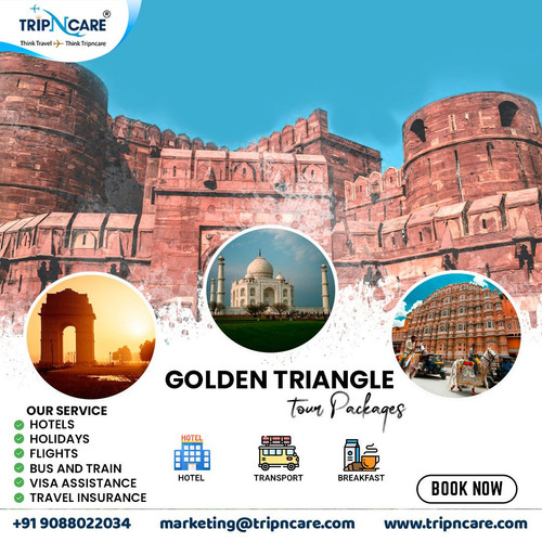 Get the Best Deal on Golden Triangle Tour package by Tripncare.jpg