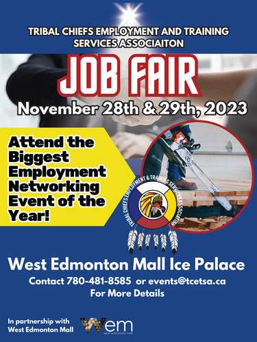 TCETSA Job Fair Poster with WEM logo 2023