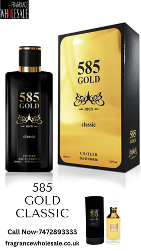 Discover the captivating scents of 585 GOLD CLASSIC fragrances at unbeatable wholesale prices. Shop now and elevate your fragrance collection.
Visit:-https://fragrancewholesale.co.uk/products/chatler-premium-lady-585-gold-woman-eau-de-parfum-100ml