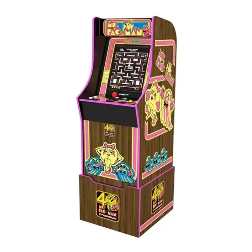 Ms Pac Man 40th with Riser Main.webp