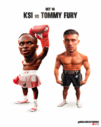 i made a lil fight poster of ksi vs tommy fury tomorrow v0 h9tbdi91b0ub1.png