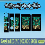 494.SKIN Sticker Garskin Legend Boxmod OWL GREEN'