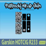414.Sticker SKIN Garskin HC R233 Cyber KOC BLACK'