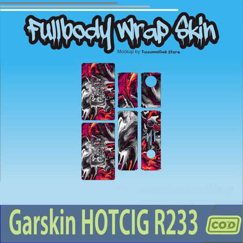 415.Sticker SKIN Garskin HC R233 Cyber JOIN VAPESIDE'