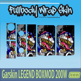 492.SKIN Sticker Garskin Legend Boxmod ZOMBIE DORAEMON'