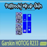 405.Sticker SKIN Garskin HC R233 Cyber KOC BLUE'