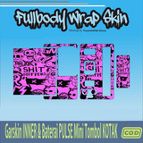 7.Skin Garskin Pulse Mini Tombol Kotak Kimetsu MAGENTA'