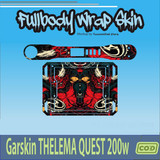 38.SKIN Sticker Garskin Thelema Quest Gundam RED DEVIL'