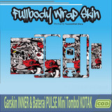 4.Skin Garskin Pulse Mini Tombol Kotak Kimetsu GRAFITY'