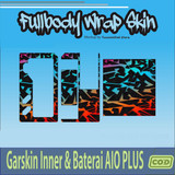 58.SKIN Sticker Garskin INNER Baterai Man to Aio Plus Green Black GRAFFITY'