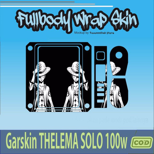 112.SKIN Garskin Thelema Solo 100w White Gundam LUFFY BLACK'.jpg