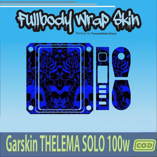 121.SKIN Garskin Thelema Solo 100w White Gundam SKULL BLUE'.jpg