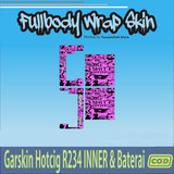 164.Garskin INNER Baterai HC R234 Rainbow MAGENTA'