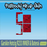 210.Garskin INNER Baterai HC R233 Skull RED BLOOD'