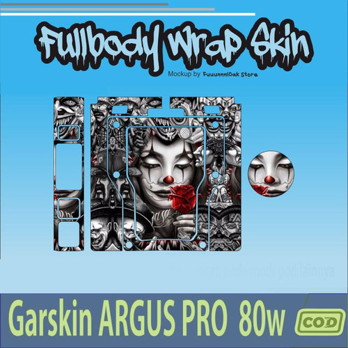226.SKIN Sticker Garskin Argus Pro 80w Clown CLOWN'