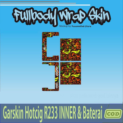214.Garskin INNER Baterai HC R233 Skull ORANGENIK'.jpg