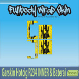 162.Garskin INNER Baterai HC R234 Rainbow YELLOW'
